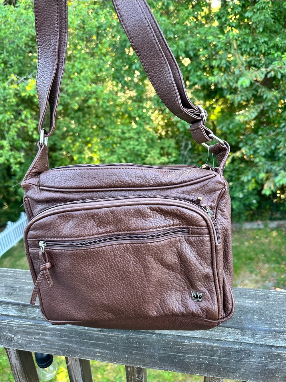 Brown Leather Crossbody Bag - Classic Carry Purse King
